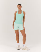 LUXE LONGLINE TANK - ICED MINT