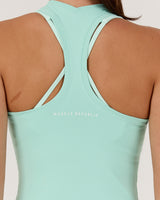 LUXE LONGLINE TANK - ICED MINT