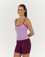 LUXE MIA TOP - VIOLET