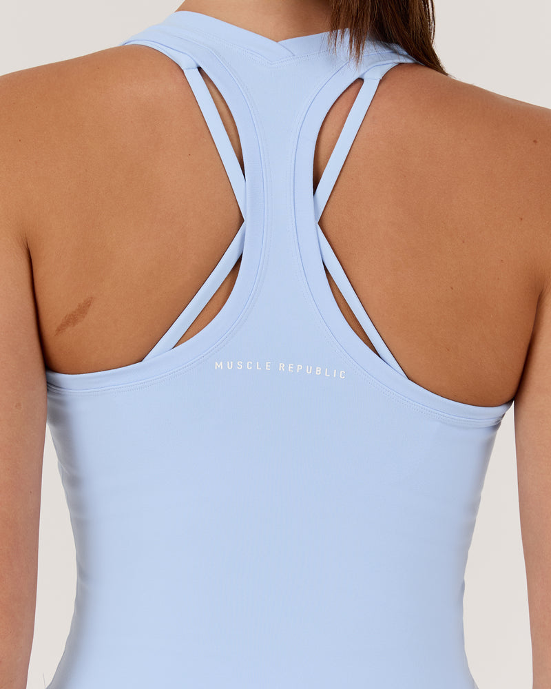 LUXE MIDRIFF TANK - AURA