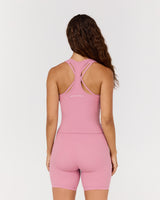 LUXE MIDRIFF TANK - BLOOM