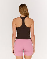 LUXE MIDRIFF TANK - FONDANT