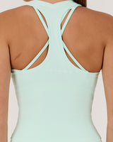 LUXE MIDRIFF TANK - MINT