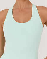LUXE MIDRIFF TANK - MINT