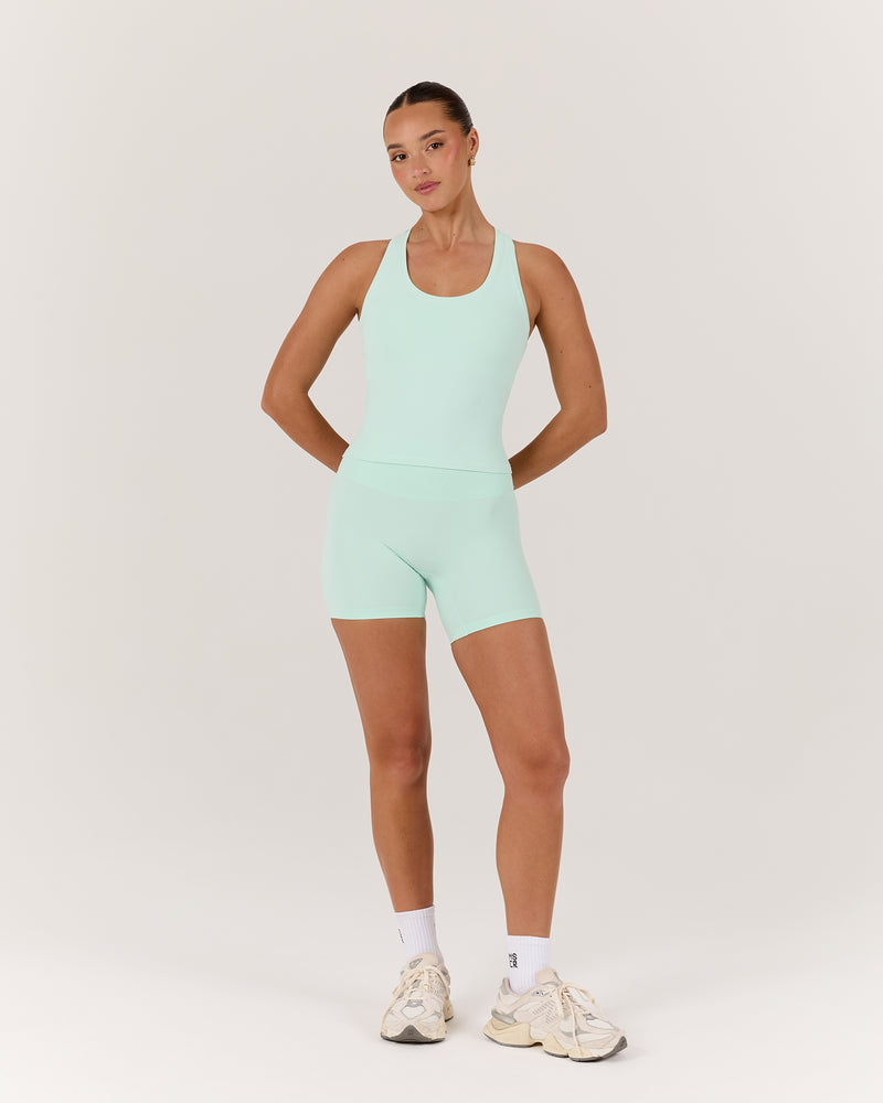 LUXE MIDRIFF TANK - MINT