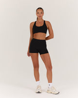 LUXE MINI SHORTS - BLACK