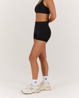 LUXE MINI SHORTS - BLACK