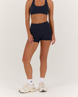 LUXE MINI SHORTS - DEEP NAVY