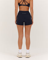 LUXE MINI SHORTS - DEEP NAVY