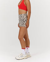 LUXE MINI SHORTS - FIERCE LEOPARD