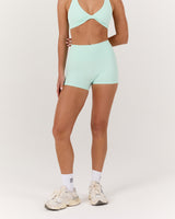 LUXE MINI SHORTS - MINT