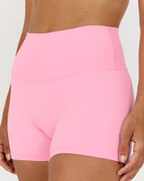 LUXE MINI SHORTS - POP PINK