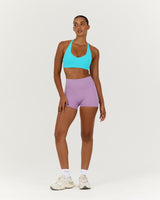LUXE MINI SHORTS - VIOLET