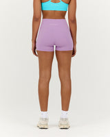 LUXE MINI SHORTS - VIOLET