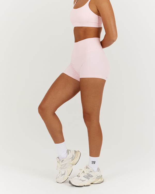 LUXE MINI SHORTS - MARSHMALLOW