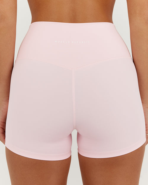 LUXE MINI SHORTS - MARSHMALLOW