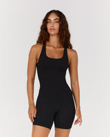 LUXE NINA TOP - BLACK