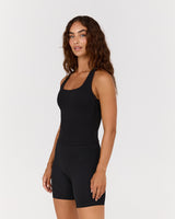 LUXE NINA TOP - BLACK