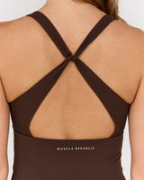 LUXE NINA TOP - FONDANT