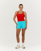 LUXE NINA TOP - FIERY RED