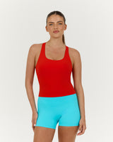 LUXE NINA TOP - FIERY RED