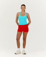 LUXE NINA TOP - TURQUOISE