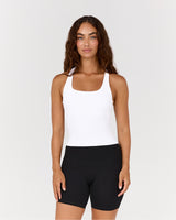 LUXE NINA TOP - WHITE