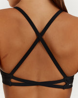 LUXE NORA BRA - BLACK