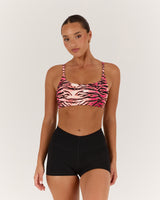 LUXE NORA BRA - TIGER PEACH