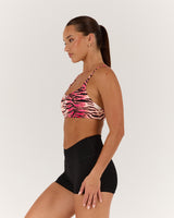 LUXE NORA BRA - TIGER PEACH