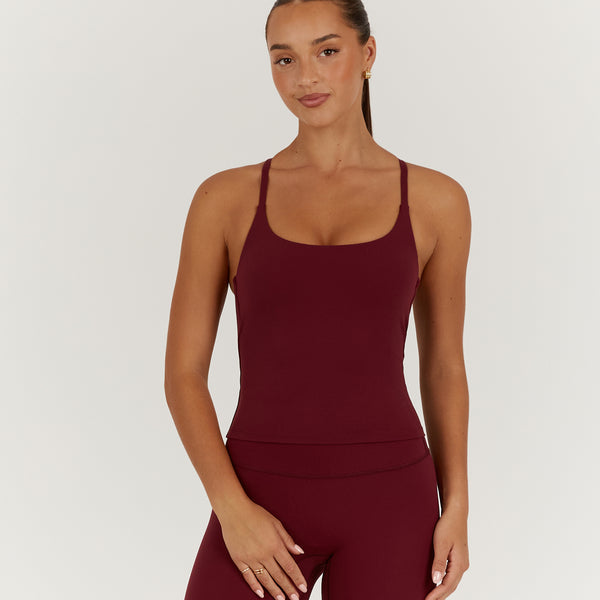 【新品未使用】MUSCLE REPUBLIC BERRY Sサイズ LUXENORATOP-MRL241141BRY-