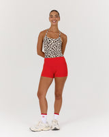LUXE NORA TOP - FIERCE LEOPARD
