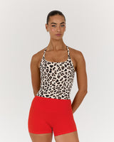 LUXE NORA TOP - FIERCE LEOPARD