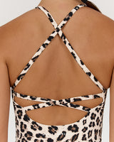 LUXE NORA TOP - FIERCE LEOPARD