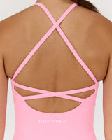 LUXE NORA TOP - POP PINK