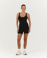 LUXE OLIVIA TOP - BLACK