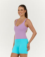 LUXE OLIVIA TOP - VIOLET
