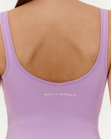 LUXE OLIVIA TOP - VIOLET