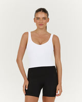 LUXE OLIVIA TOP - WHITE