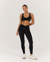 LUXE PIPER LEGGINGS 28" - BLACK