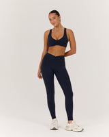 LUXE PIPER LEGGINGS 28" - DEEP NAVY