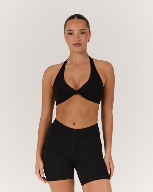 LUXE SABRINA BRA - BLACK