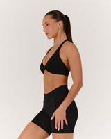LUXE SABRINA BRA - BLACK