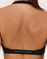 LUXE SABRINA BRA - BLACK