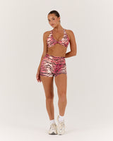 LUXE SABRINA BRA - TIGER PEACH