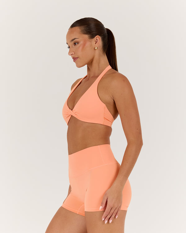 LUXE SABRINA BRA - PEACH