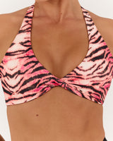 LUXE SABRINA BRA - TIGER PEACH