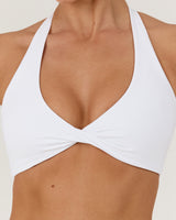 LUXE SABRINA BRA - WHITE