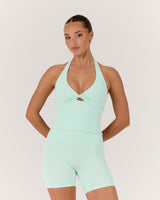 LUXE SABRINA TOP - MINT