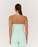 LUXE SABRINA TOP - MINT